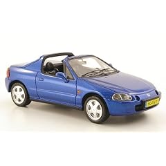 Honda CRX del Sol , met-blau, 1992, Modellauto, Fertigmodell, Neo 1:43