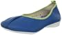 Think Isy 8-88123, Damen Ballerinas, Blau (mare/kombi 88), EU 41.5