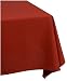 Rose Tree Royal Linen 60-By-90-Inch Oblong Tablecloth, Paprika