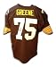 Joe Greene Autographed/Hand Signed Custom Black Jersey with HOF 87 Inscription