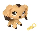 Hasbro - 575 - Poupee - Petshop Single B - Cocker Marron avec sa Laisse