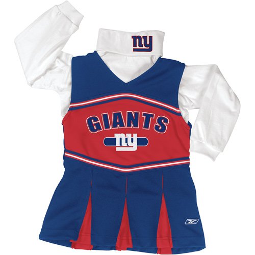 Reebok New York Giants Girls Cheer Jumper (MEDIUM 10/12)