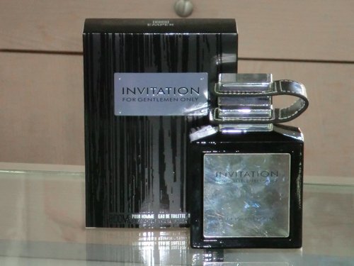 perfume invitation for gentlemen only