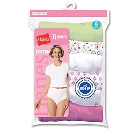 Hanes Cotton Briefs Pastel Assortment 6 pack - PP40AD