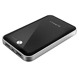 cheero Powerbox Black 7000mAh ��e�ʃ��o�C���o�b�e���[(1A�~2�|�[�g/�|�[�`�t/���N�ۏ�)�@��iPhone5/�e��X�}�z/Tablet/wifi���[�^�Ή��� USB�P�[�u��2�{�t��