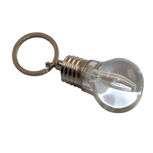 5 Pcs Color Flash Light Lamp LED Bulb Key Chain Ring Keychain