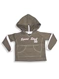 Wild Mango - Girls Long Sleeved Hooded Sweatshirt, Dark Olive