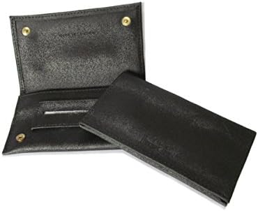 Thomas Nox Luxury Hand Rolling Tobacco Pouch - Black - Handmade in London
