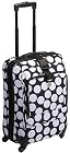 International Traveller Ion Frameless 26" Expandable Spinner Upright Polka Dots Spinner Luggage