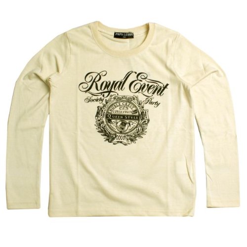 ジュニア Tシャツ 女の子カジュアルプリント長袖Tシャツ（子供用）130cm140cm150cm160cm