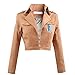Angelaicos Unisex Long Sleeve Khaki Jackets