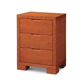Furniture FX Urban Loft 2000 Series Night Stand Cherry 3-drawer