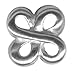 BodySparkle Body Jewelry Celtic Twist Cartilage Earring Straight Barbell-18 gauge Earring Steel Helix Piercing Barbell