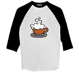 Coffee - Raglan 3/4 Sleeve T-Shirt