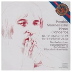 Piano Concertos 1 and 2, (Rondo Capricio, Marriner)