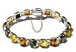 Sterling Silver Multi-Color Amber Bracelet