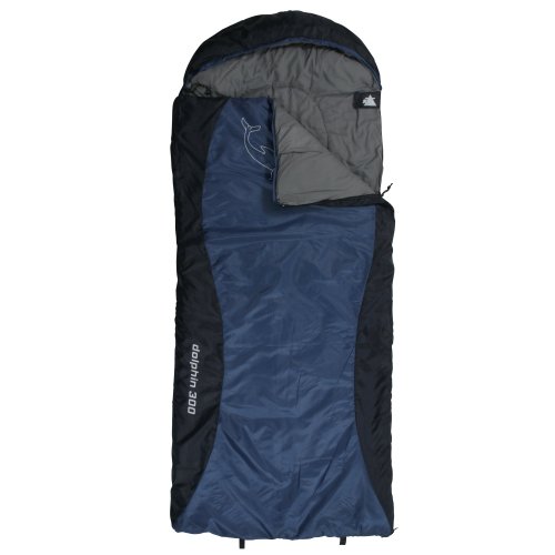 10T DOLPHIN 300 Sac de couchage enfant Bleu 180 x 75 cm