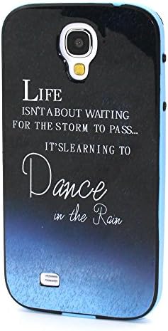 S4 Case,samsung galaxy s4 case,phone cases for samsung galaxy s4,By Ezydigital,2in1 Hybrid High Impact Hard Colorful Spring Flowers Pattern + Sky Silicone Case Cover For Samsung Galaxy S4 i9500 iV in Black Color