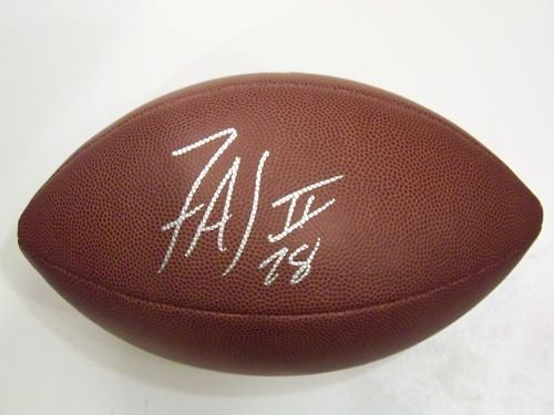 FELIX JONES SIGNED AUTOGRAPHED FOOTBALL DALLAS COWBOYS COA + HOLOGRAM