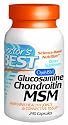 Doctor's Best Glucosamine/Chondroitin/MSM, Capsules, 240-Count