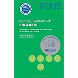 PONS Kompaktw�rterbuch Englisch: Rund 135.000 Stichw�rter und Wendungen im Buch und auf CD-ROM. Englisch-Deutsch / Deutsch-Englischvon "Erich Weis"