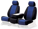 Coverking Custom-Fit Front Bucket Seat Cover - Neoprene, Blue