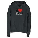 Sweatshirt Woman Black  Love Classic Dolj  Romania City