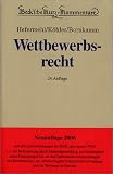 Wettbewerbsrecht. Gesetz gegen den unlauteren Wettbewerb, Preisangabenverordnung