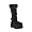 Blk Veg Suede