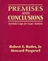 Premises and Conclusions: Symbolic Logic for Legal Analysis