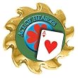 Ace of Hearts Spinner Card Cover - Casino Supplies > Card Covers > Spinners