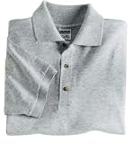 Gildan Ultra Blend - 56-Ounce Jersey Knit Sport Shirt Ash-L