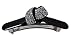 France Luxe Pave Super Knot Barrette with Swarovski