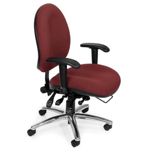 Charcoal OFM 24 Hour Computer High Back Task Chair