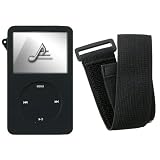 Black Silicone Case Compatible With iPod® Video 30GB +ARMBAND +STRAP