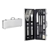 Fiero - 5Pc Aluminum Case Barbecue Kit