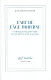 L\'art de l\'âge moderne