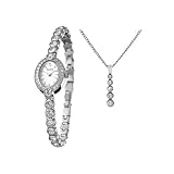 Bulova Necklace And Watch Gift Set 96T70 by Bulova