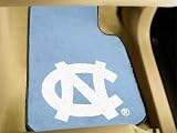 North Carolina Tar Heels 18X27 2 Piece Front Car Mats