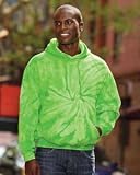 Tie-Dye 8.5 oz 100% Cotton Tie-Dyed Pullover Hoodie CD877