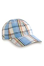 Men's Madras Plaid Woven Cap