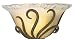 Kalco G94 Antique Filigree Gatsby / G-Clef Antique filigree ADA wall sconce glass for...