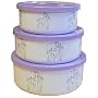 Corelle Coordinates Shadow Iris 6 Piece Small Bowl Set