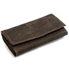 Echt Leder Geldb�rse Portemonnaie Monte Lovis WILD mit vielen Taschen und Einlagen in Braun Wildleder Neu & OVP