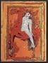 Man on a Horse, Framed Art Print by Marino Marini