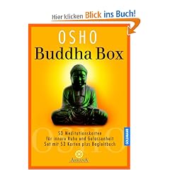 Buddha Box. Box enth�lt: 53 Meditationskarten plus Begleitbuch