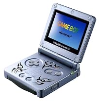Game Boy Advance SP - Konsole "Tribal Edition"