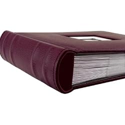 Leather Photo Album - Holds 200 4x6 Pictures