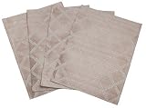 Lenox Laurel Leaf Set of 4 Placemats, Set of 4 Placemats, Linen