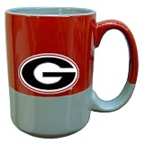 Georgia Bulldogs 2-Tone Grande Mug - NCAA College Athletics - Fan Shop Sports Team Merchandise